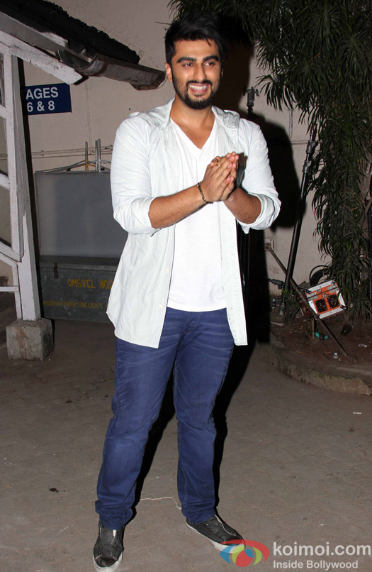 Arjun Kapoor spotted at mehboob studio