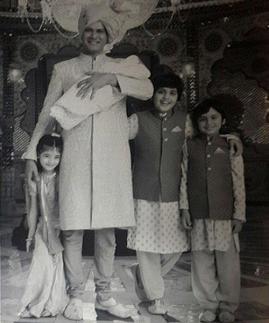 Sameer Dharmadhikari, Darsheel Kumar and Dhruv Kumar on the sets of movie Prem Ratan Dhan payo