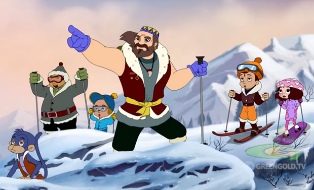 A still from 'Chhota Bheem Himalayan Adventure'
