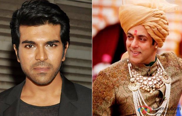 Ram Charan Teja and Salman Khan