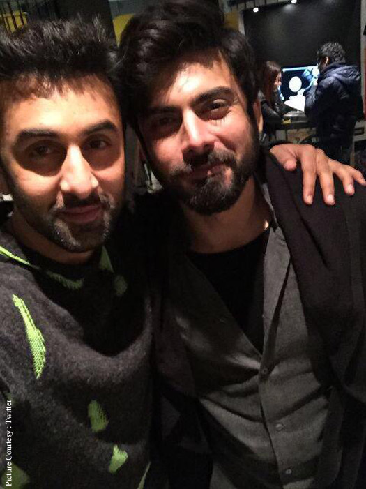 Ranbir Kapoor And Fawad Khan On The Sets Of Ae Dil Hai Mushkil
