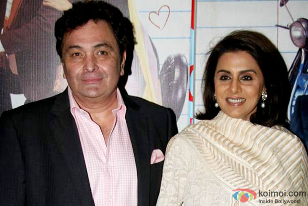 Rishi Kapoor and Neetu Singh
