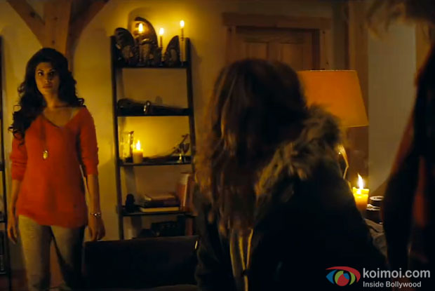 Jacqueline Fernandez in a still from 'Definition of Fear'