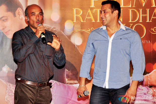 Sooraj Barjatya and Salman Khan