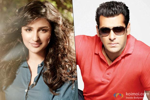 Parineeti Chopra and Salman Khan