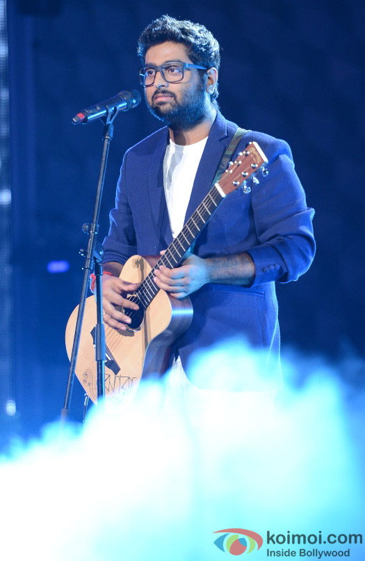 Arijit Singh during the first look launch of Aaj Ki Raat Hai Zindagi