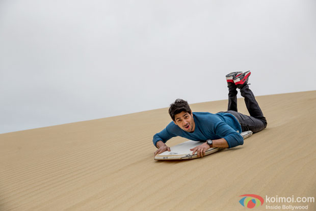 Sand surfing grips Sidharth Malhotra in New Zealand