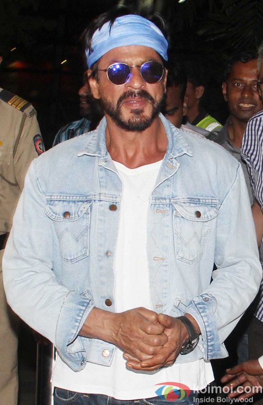 Shah Rukh Khan  spotted at airport
