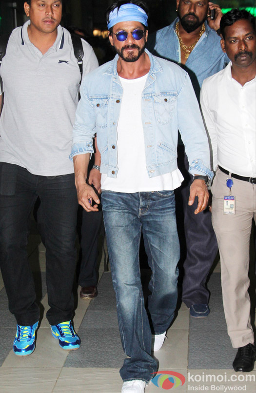 Shah Rukh Khan  spotted at airport