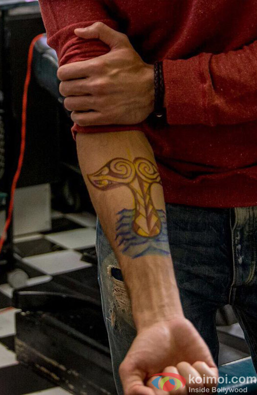Sidharth Malhotra Gets Inked!