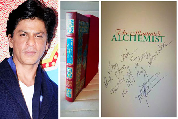 Shah Rukh Khan receives autographed copy of 'The Alchemist' from Coelho