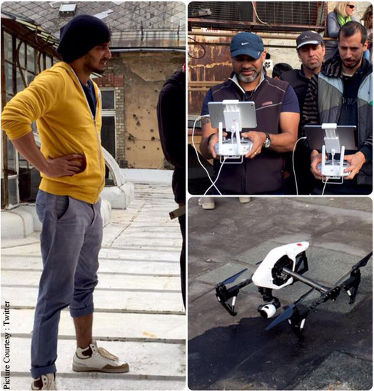 Tahir Bhasin Clicked On The Sets Of 'Force 2'
