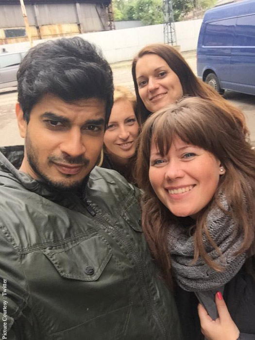 Tahir Bhasin Clicked On The Sets Of 'Force 2'