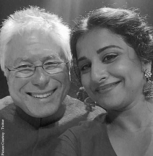 Alan Menken and Vidya Balan