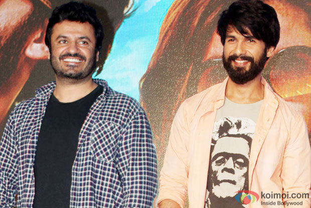 Vikas Bahl and Shahid Kapoor