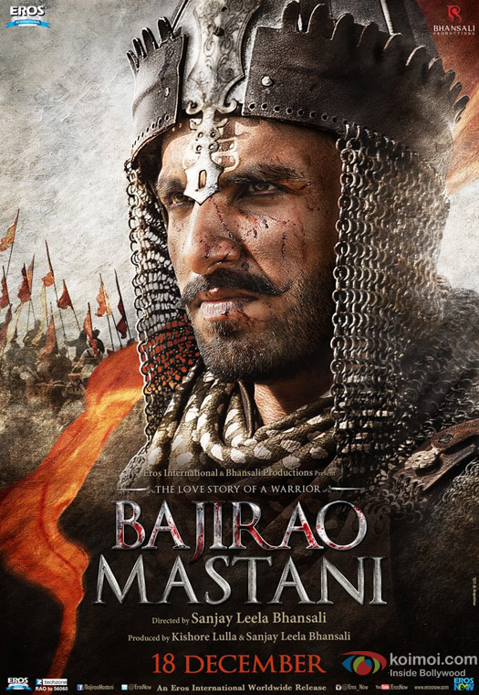 Ranveer Singh in a 'Bajirao Mastani' Movie Poster 3