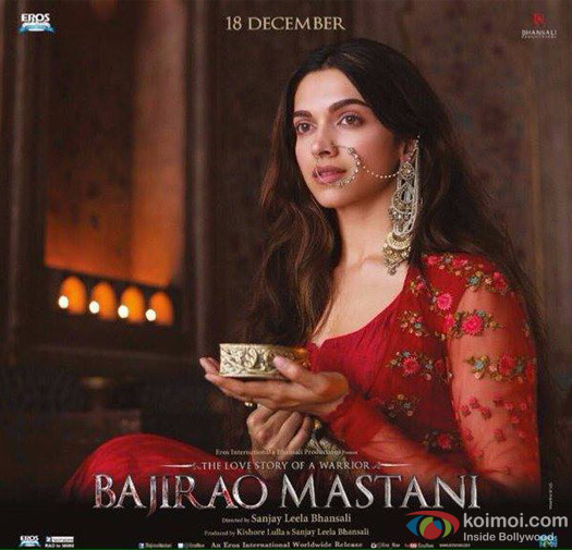 Deepika Padukone in a 'Bajirao Mastani' Movie Poster 9