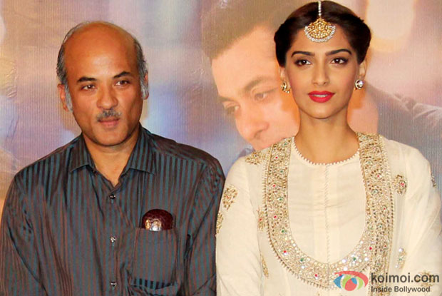 Sooraj Barjatya and Sonam Kapoor