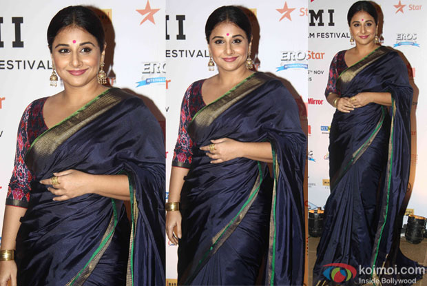 Vidya Balan during the closing ceremony of Jio MAMI 17th Mumbai Film Festival