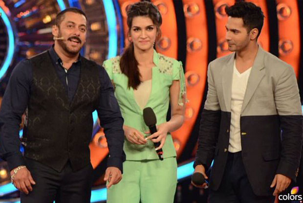 Salman Khan Have A Fun Time With Varun & Kriti