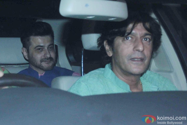 Chunky Pandey attend Akshay Kumar's Diwali party