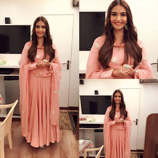 Sonam Kapoor during the Promotion of movie Prem Ratan Dhan Payo