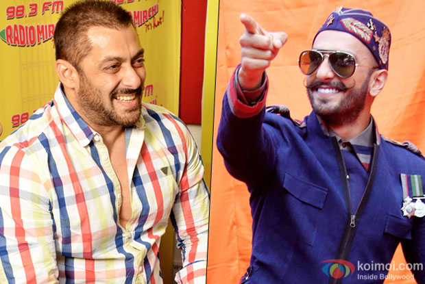 Salman Khan and Ranveer Singh