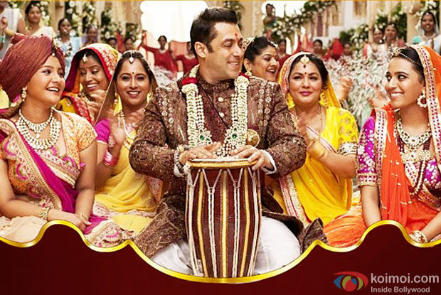 Salman Khan in a still from Prem Ratan Dhan Payo