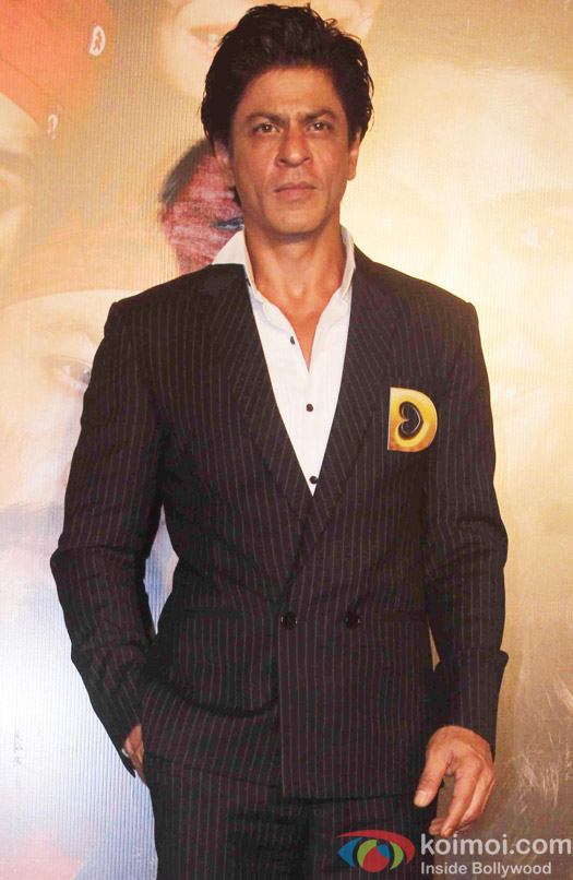 Shah Rukh Khan during the trailer launch of film Dilwale