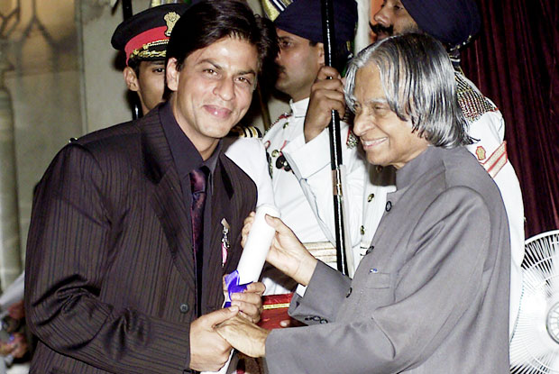 Shah Rukh Khan and A. P. J. Abdul Kalam