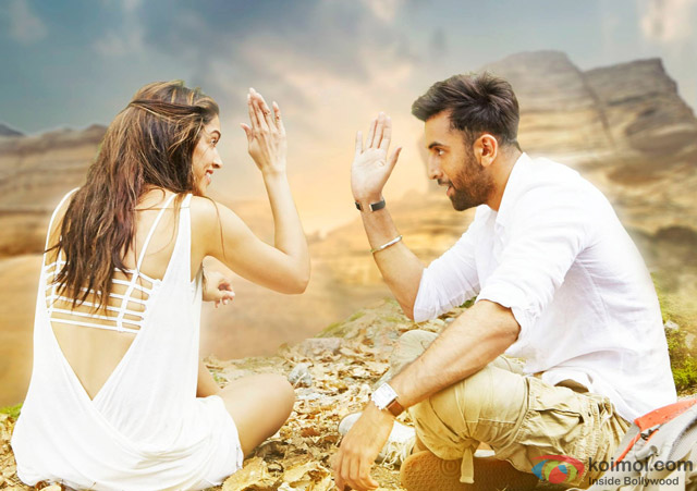 Deepika Padukone and Ranbir Kapoor in a still from movie 'Tamasha'