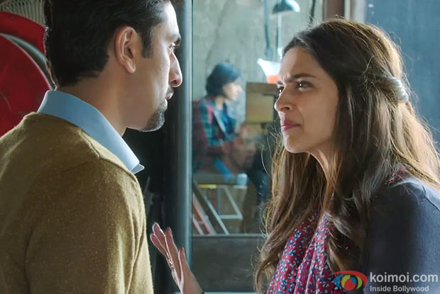 Ranbir Kapoor and Deepika Padukone in stills from movie Tamasha