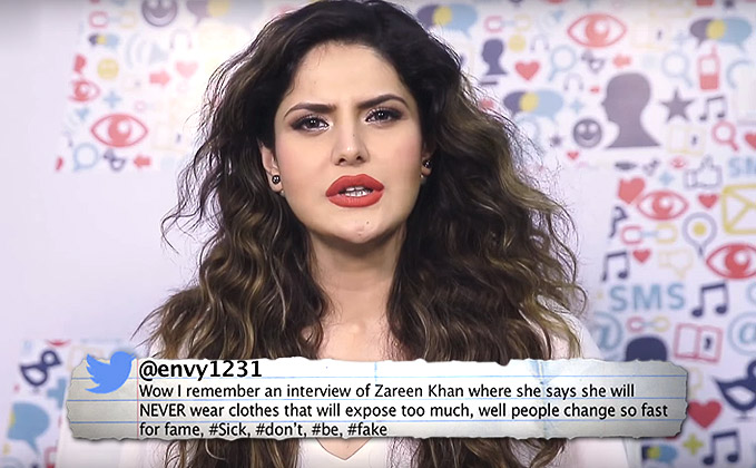 Watch : Hate Story 3 Star Zarine Khan Gets #Bajaoed - Koimoi Watch : Hate Story 3 Star Zarine Khan Gets #Bajaoed - Koimoi