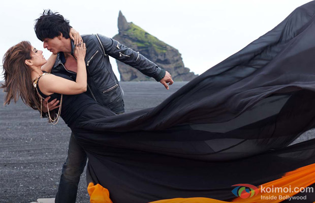 Kajol and Shah Rukh Khan in a still from movie 'Dilwale'