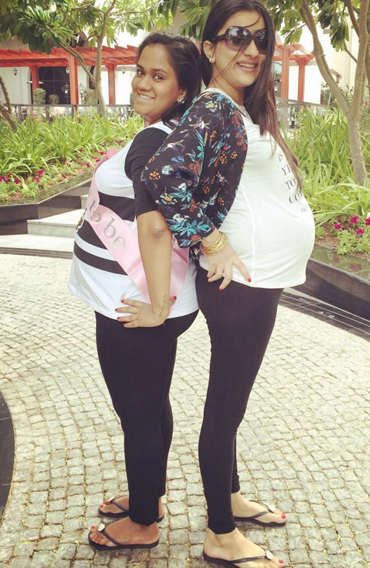 Arpita Khan Sharma at the baby shower party