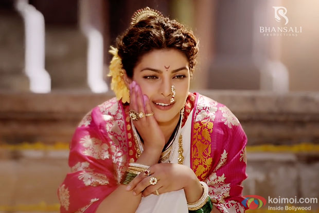 Priyanka Chopra in a still from 'Bajirao Mastani'