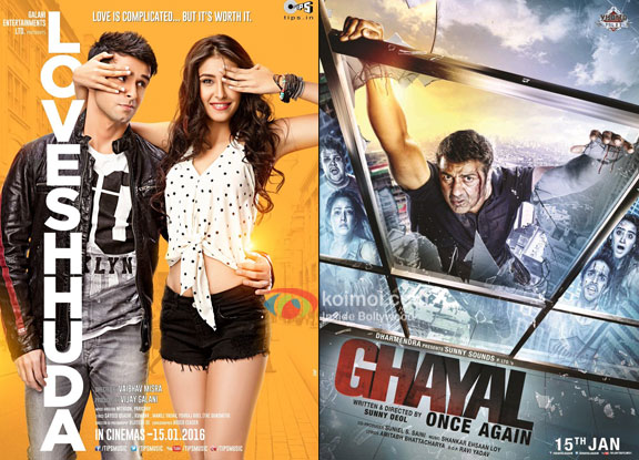 Loveshhuda and ghayal Once Again movie posters