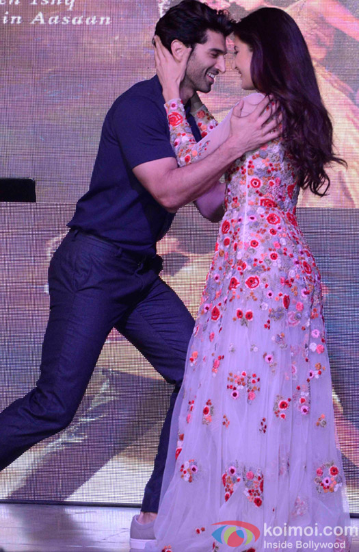 Aditya Roy Kapoor And Katrina Kaif During The Promotion Of Fitoor