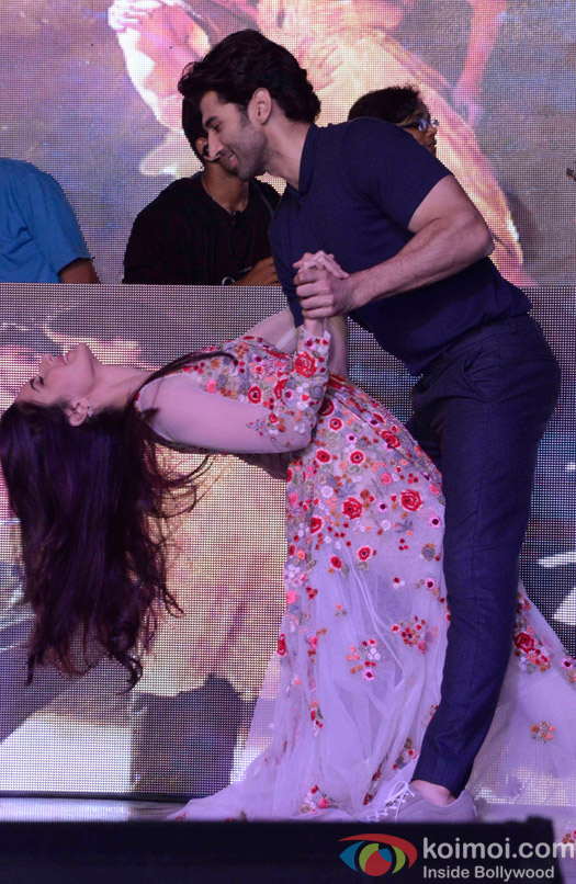 Aditya Roy Kapoor And Katrina Kaif During The Promotion Of Fitoor