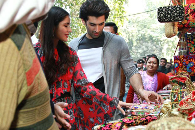 Katrina Kaif and Aditya Roy Kapur go street shopping in Delhi