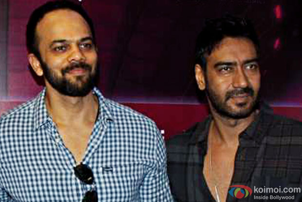 Rohit Shetty and Ajay Devgn