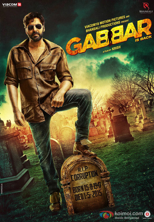 Gabbbar Is Back Movie Poster