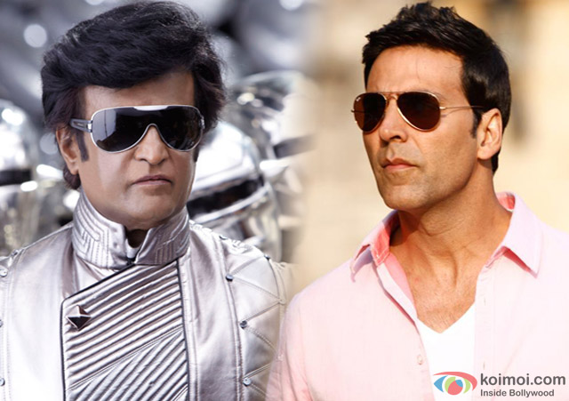 Rajinikanth and Akshay Kumar