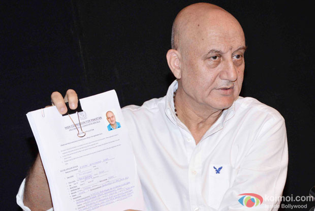 Been offered Pakistan visa, now don't have dates: Anupam Kher
