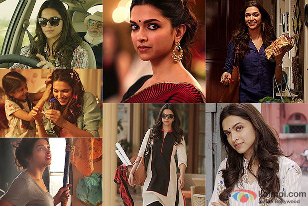 Deepika Padukone in a still from movie 'Piku'