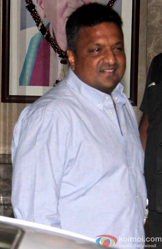 Sanjay Gupta at Sanjay Dutt's Residence