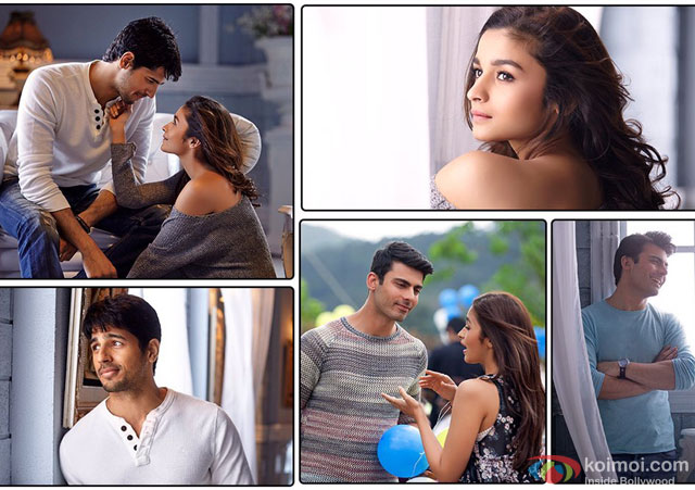 Sidharth Malhotra, Alia Bhatt and Fawad Khan in a 'Bolna' song still from movie 'Kapoor & Sons'