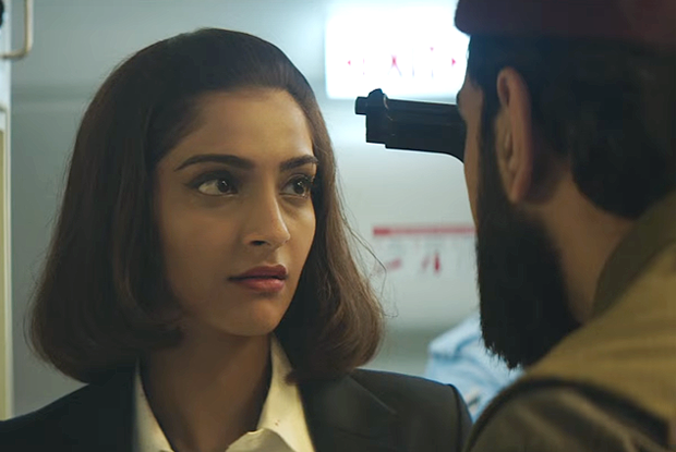 Sonam Kapoor in a still from movie ‘Neerja’