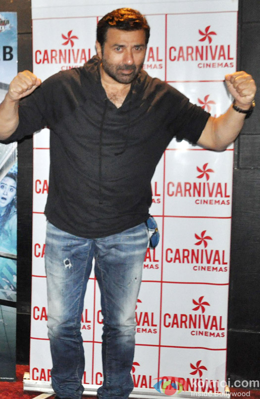 Sunny Deol During The Ghayal Once Again's Promotion In Ahmedabad 