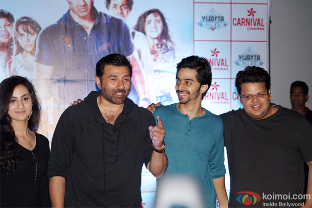 Sunny Deol During The Ghayal Once Again's Promotion In Ahmedabad 